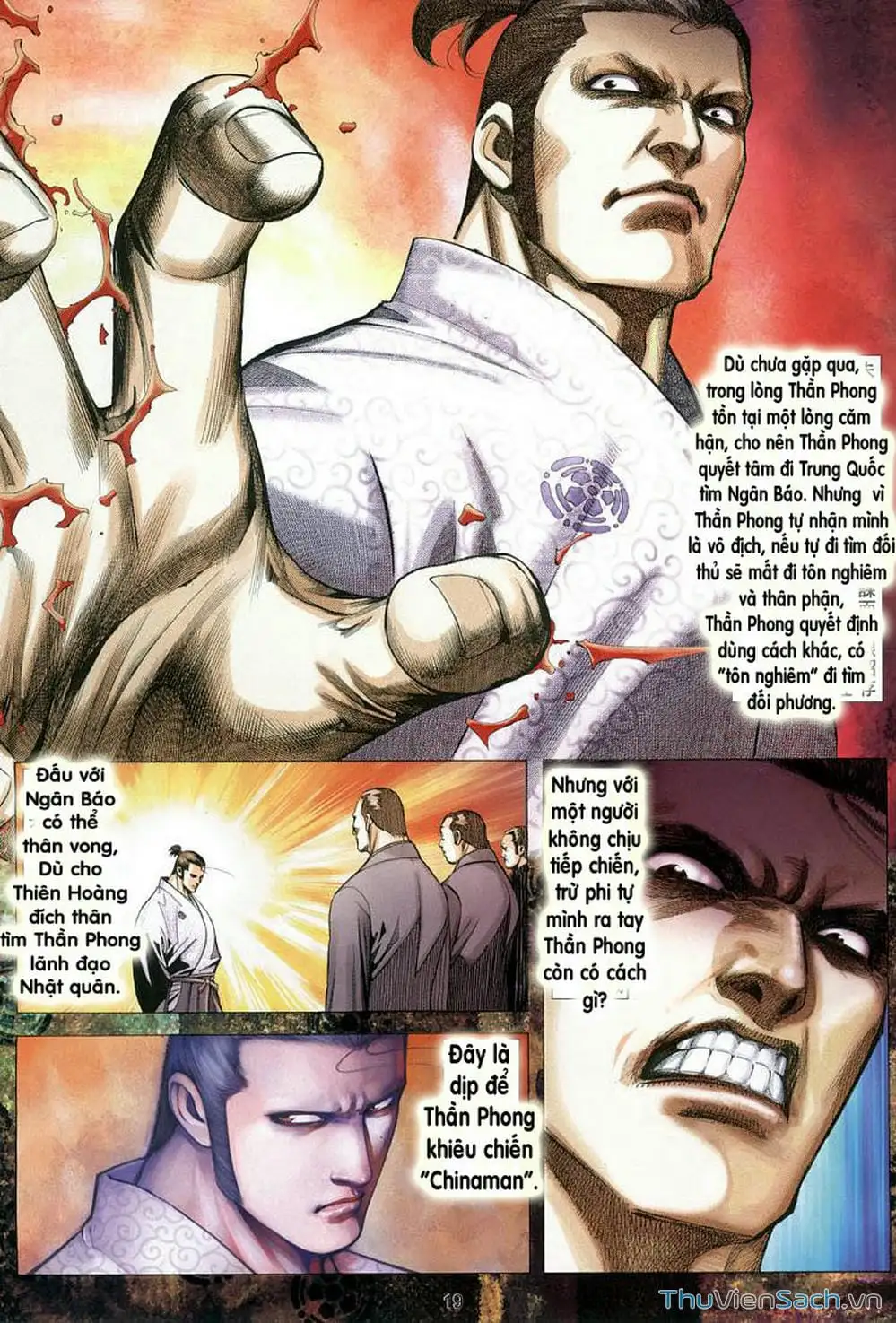 Truyện Tranh Võ Thần Ngoại Truyện trang 2