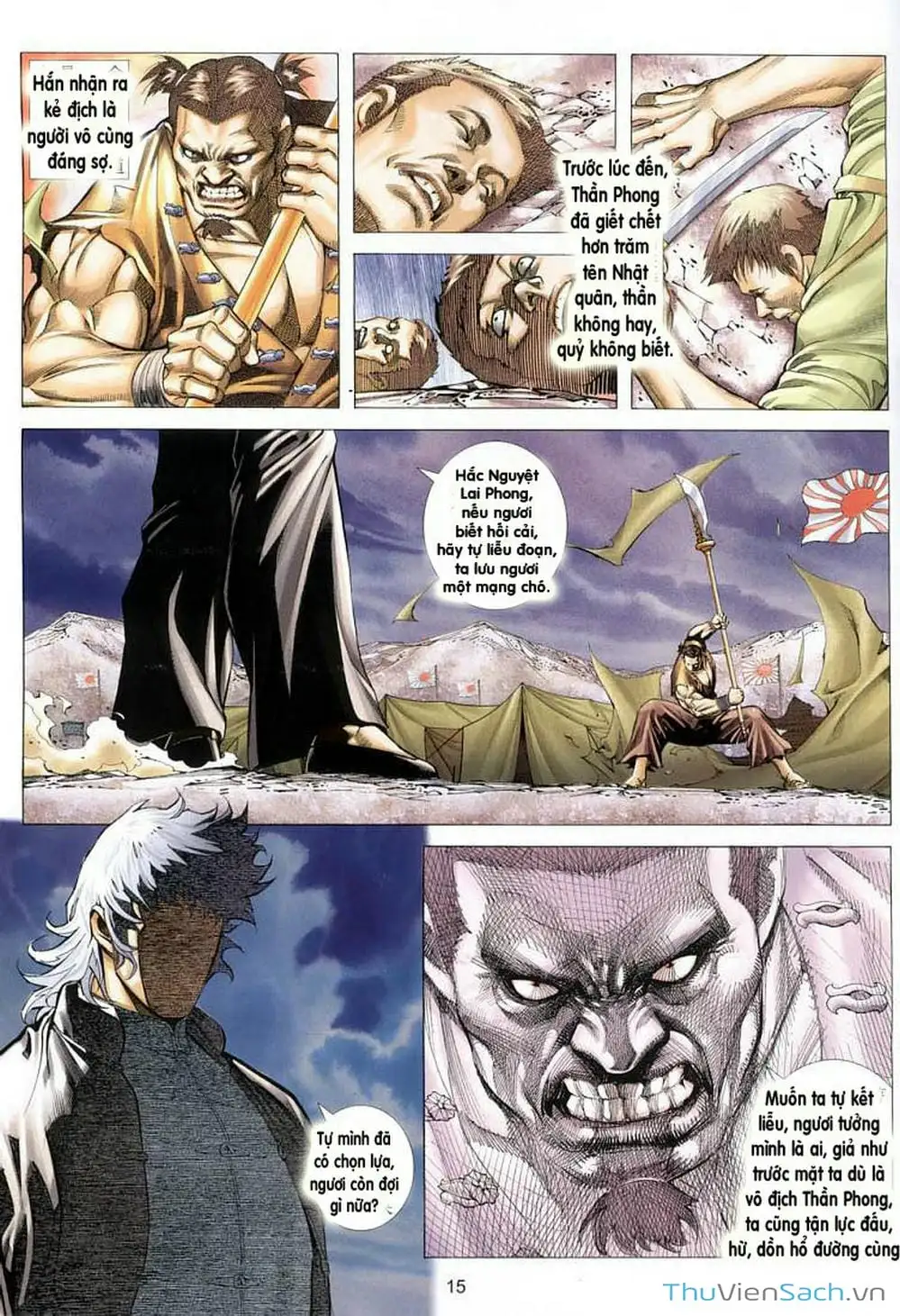 Truyện Tranh Võ Thần Ngoại Truyện trang 2