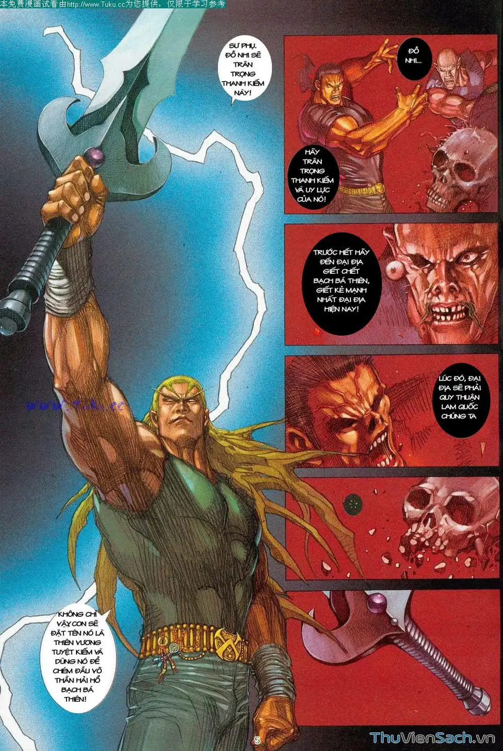 Truyện Tranh Võ Thần Ngoại Truyện trang 2