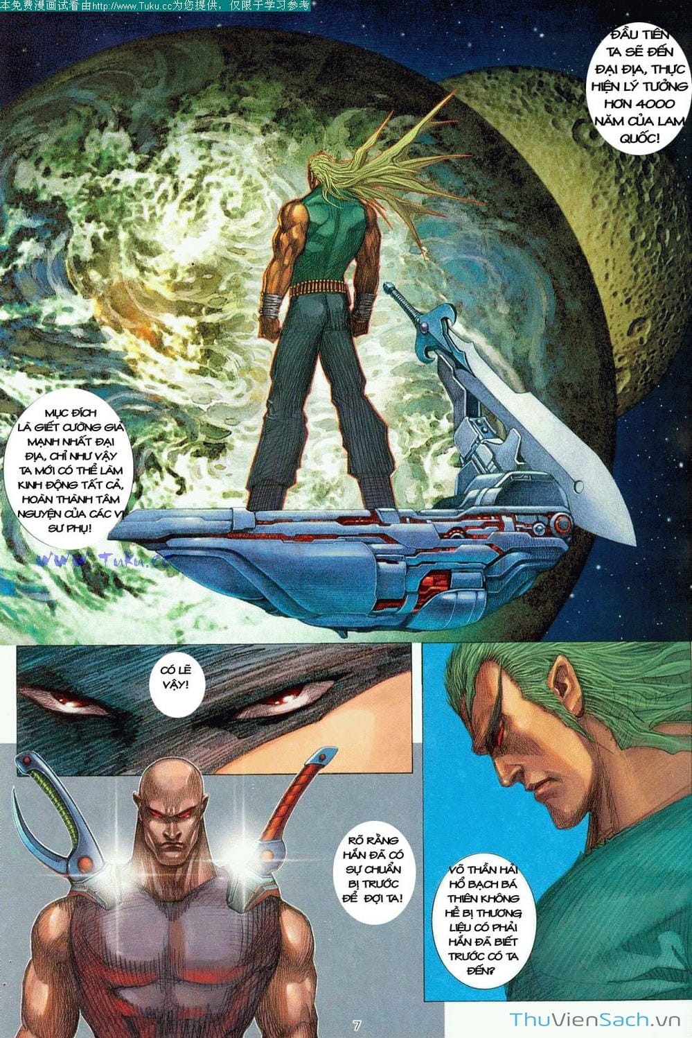 Truyện Tranh Võ Thần Ngoại Truyện trang 2