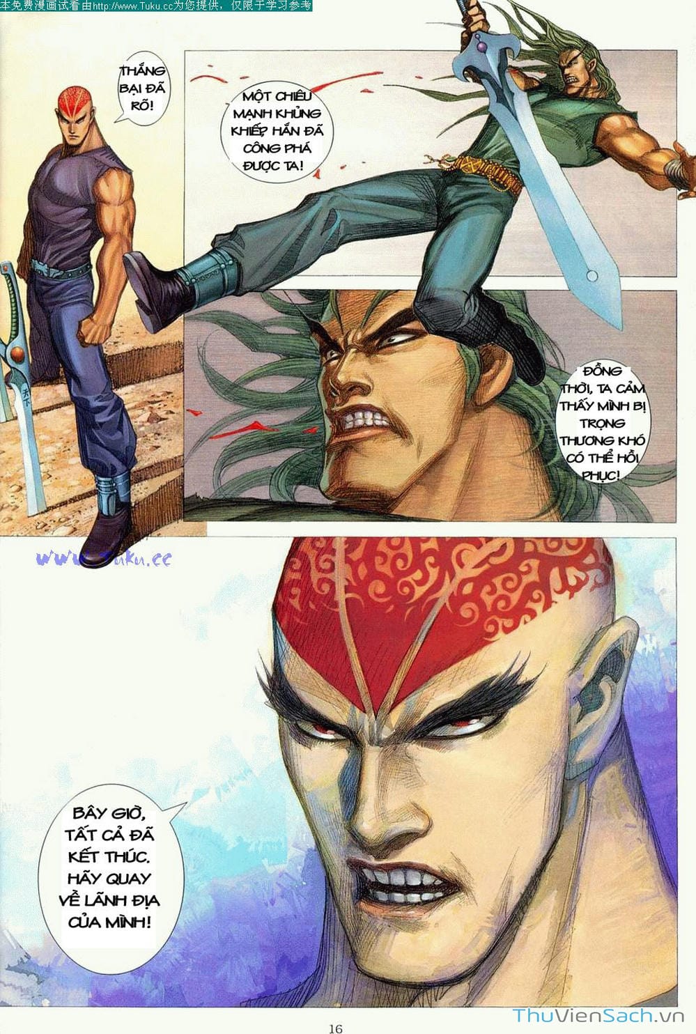 Truyện Tranh Võ Thần Ngoại Truyện trang 2