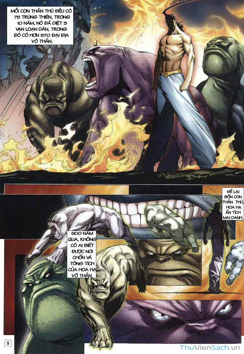 Truyện Tranh Võ Thần Ngoại Truyện trang 2