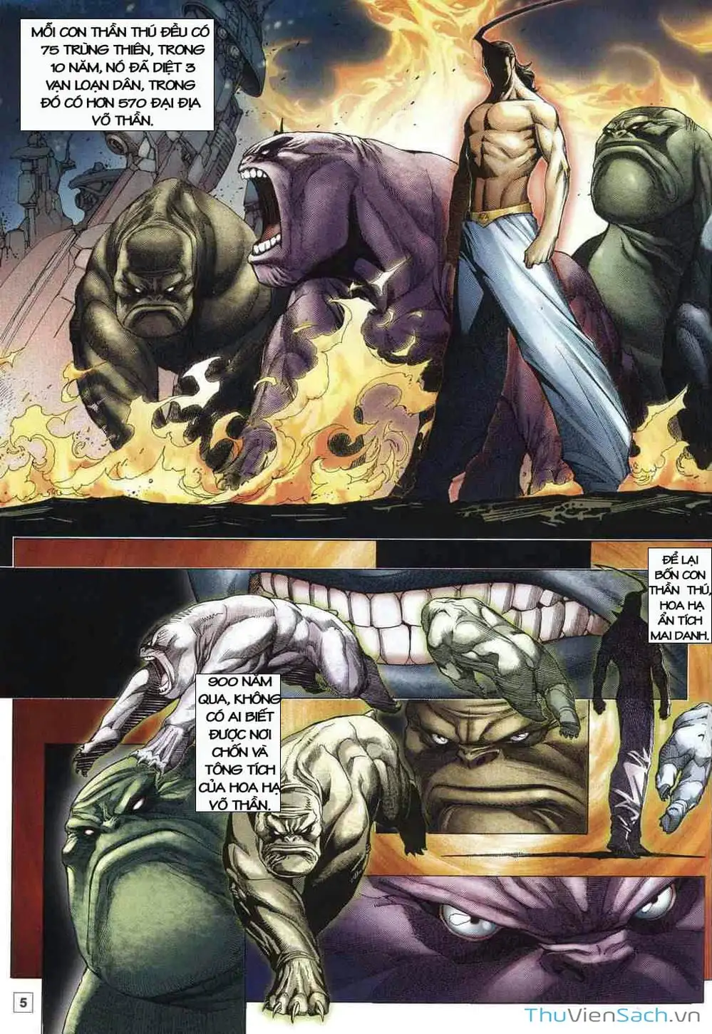 Truyện Tranh Võ Thần Ngoại Truyện trang 2
