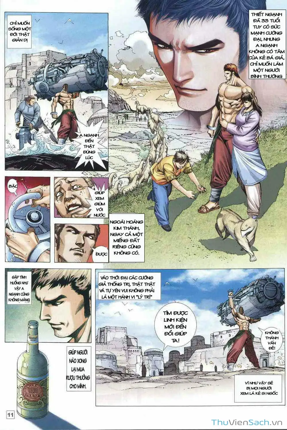 Truyện Tranh Võ Thần Ngoại Truyện trang 2