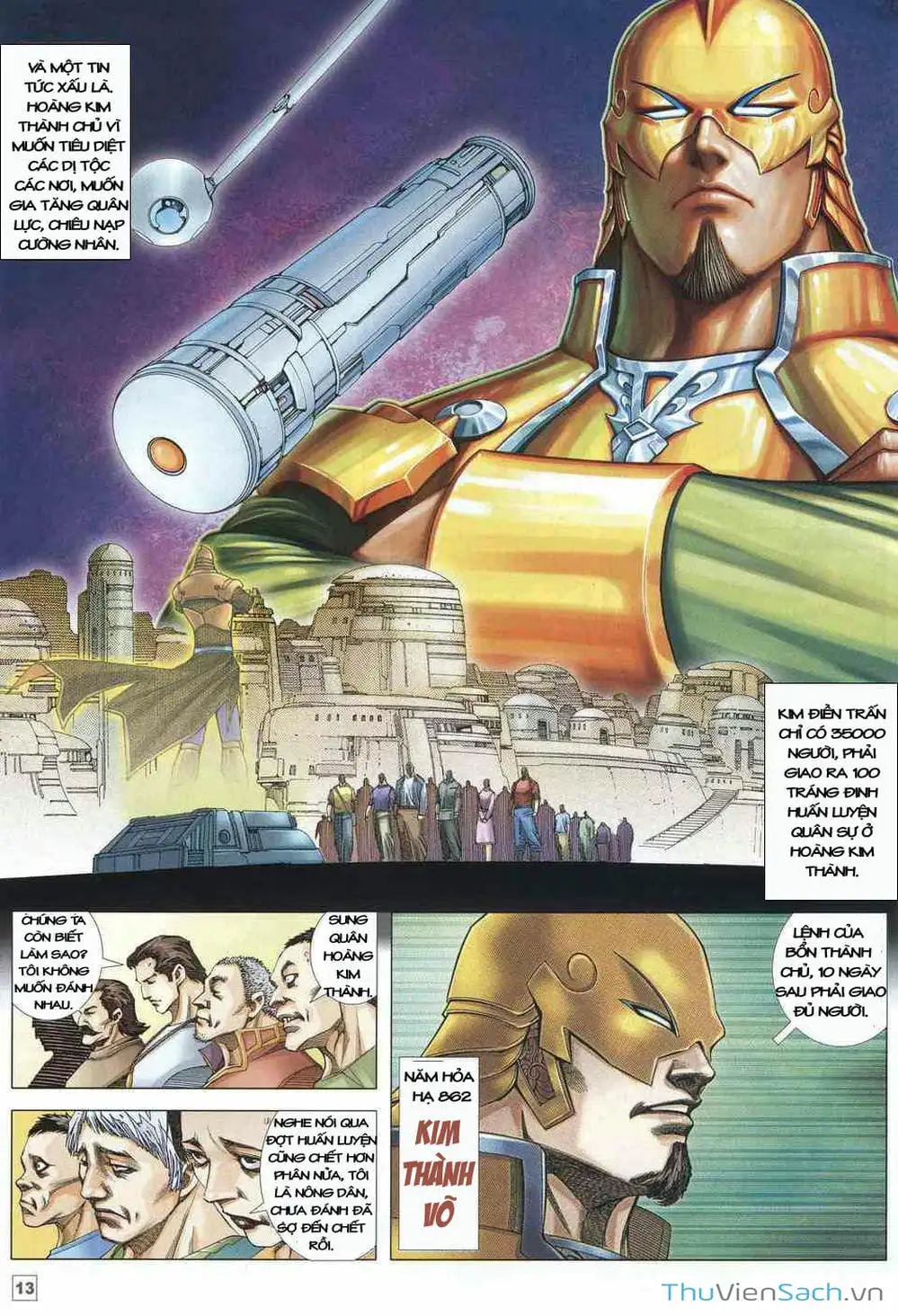 Truyện Tranh Võ Thần Ngoại Truyện trang 2