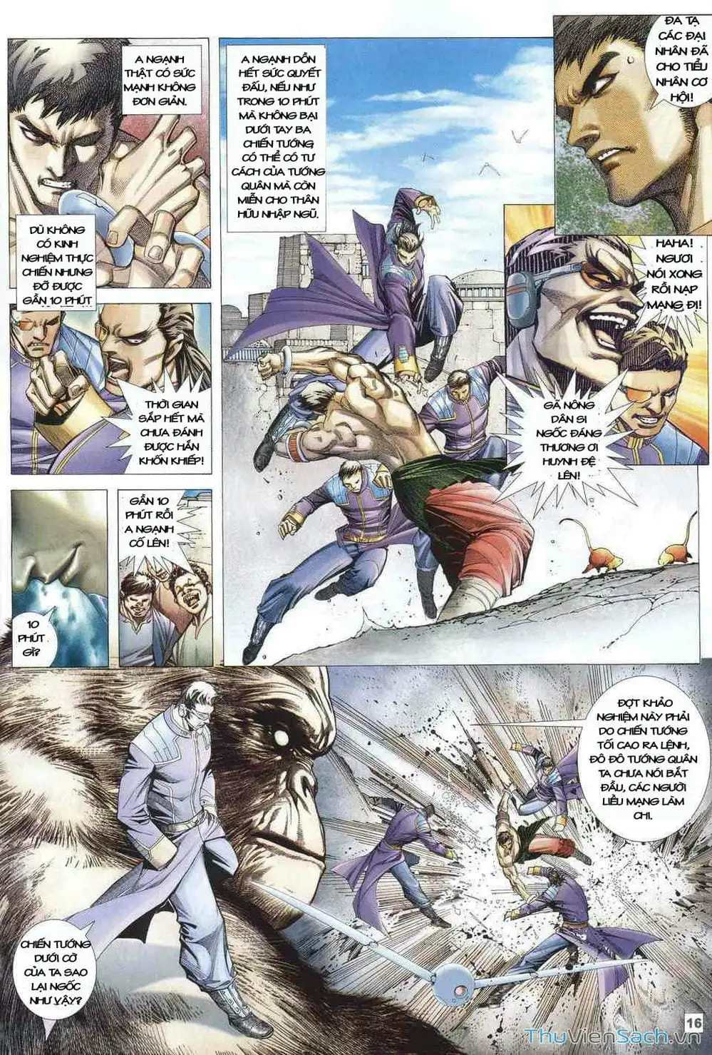 Truyện Tranh Võ Thần Ngoại Truyện trang 2