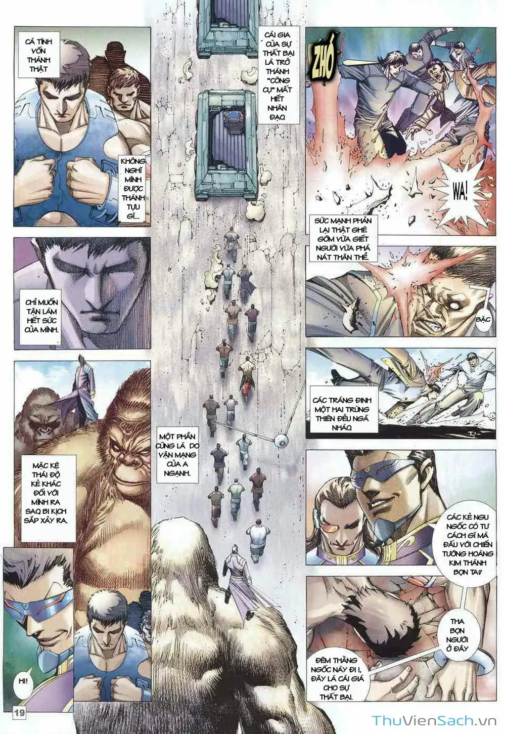 Truyện Tranh Võ Thần Ngoại Truyện trang 2