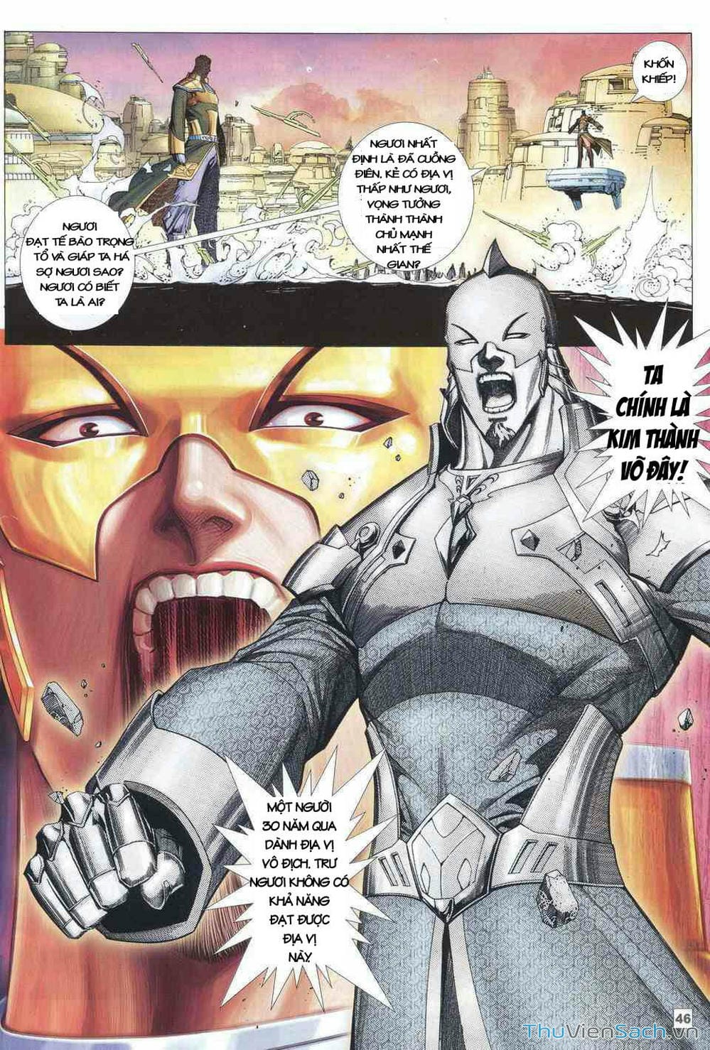 Truyện Tranh Võ Thần Ngoại Truyện trang 2