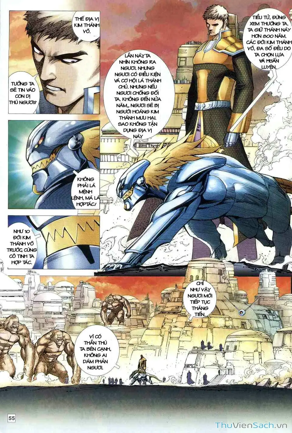 Truyện Tranh Võ Thần Ngoại Truyện trang 2