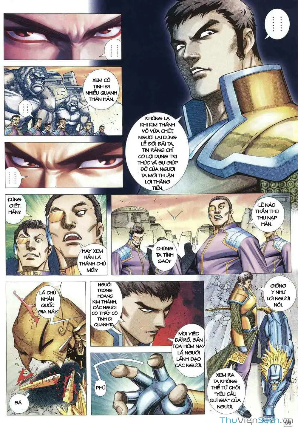 Truyện Tranh Võ Thần Ngoại Truyện trang 2