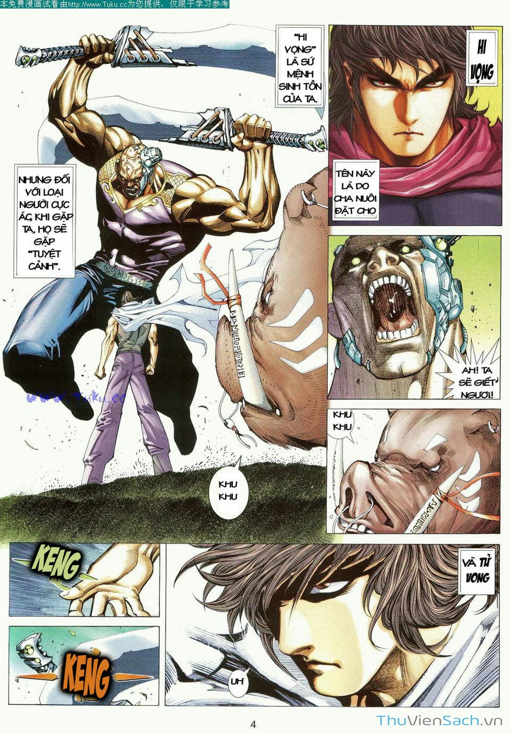 Truyện Tranh Võ Thần Ngoại Truyện trang 2