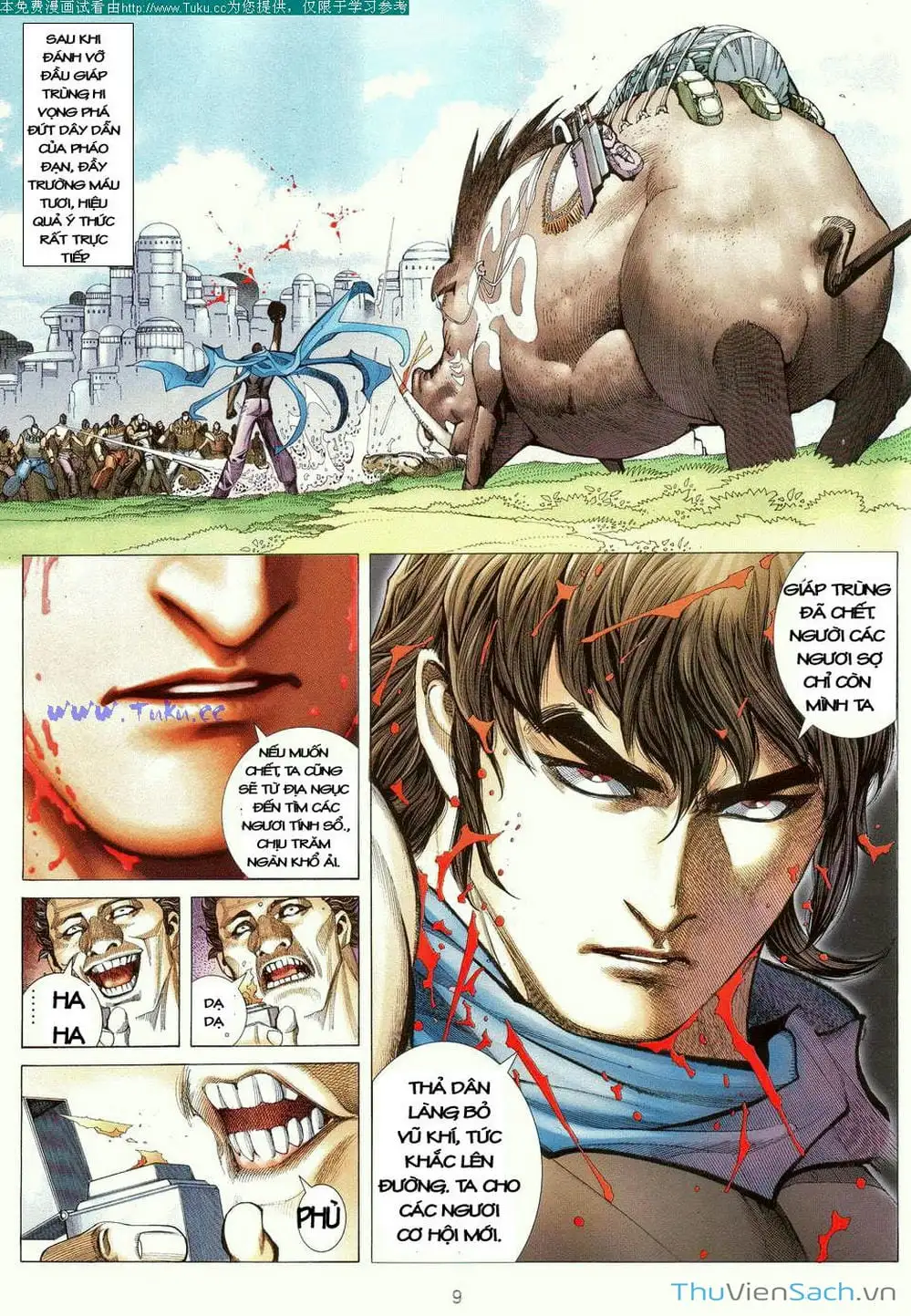 Truyện Tranh Võ Thần Ngoại Truyện trang 2