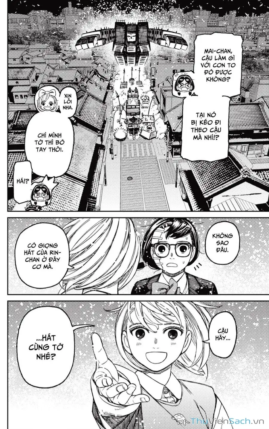 Truyện Tranh Vũ Trang Siêu Nhiên - Dandadan trang 6