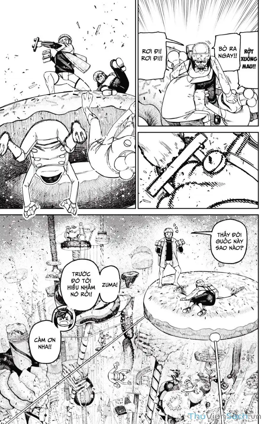 Truyện Tranh Vũ Trang Siêu Nhiên - Dandadan trang 6