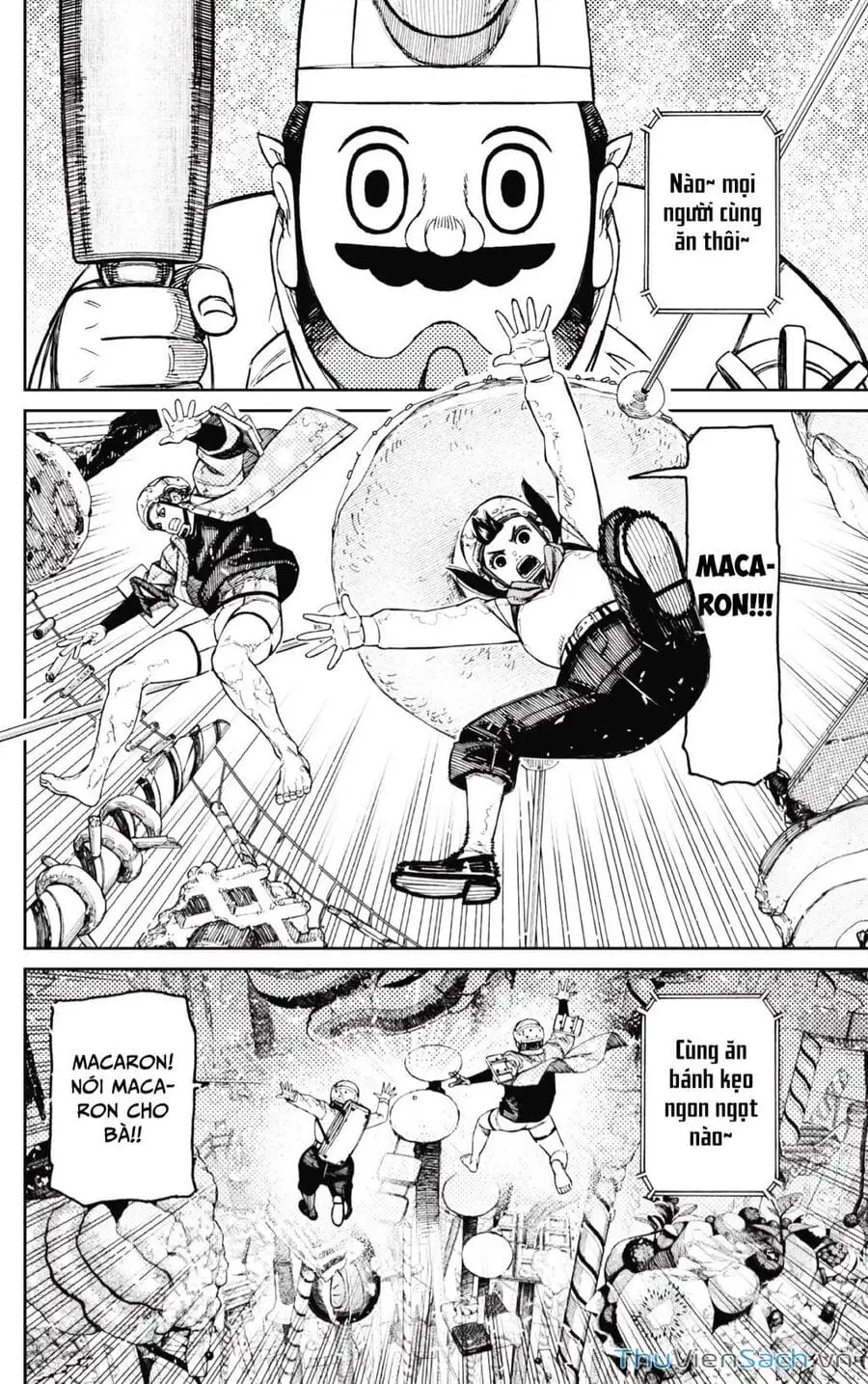 Truyện Tranh Vũ Trang Siêu Nhiên - Dandadan trang 6