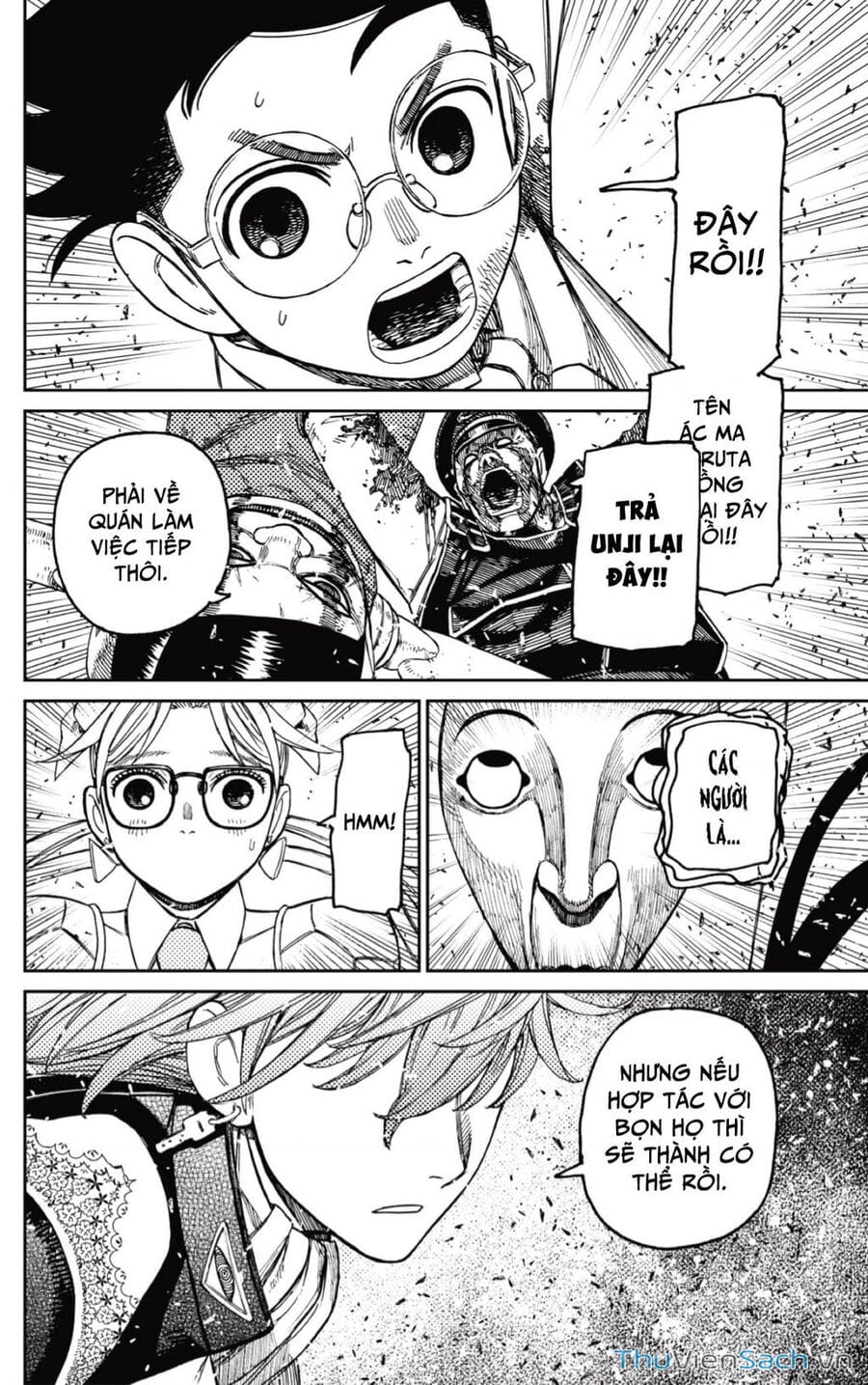 Truyện Tranh Vũ Trang Siêu Nhiên - Dandadan trang 6