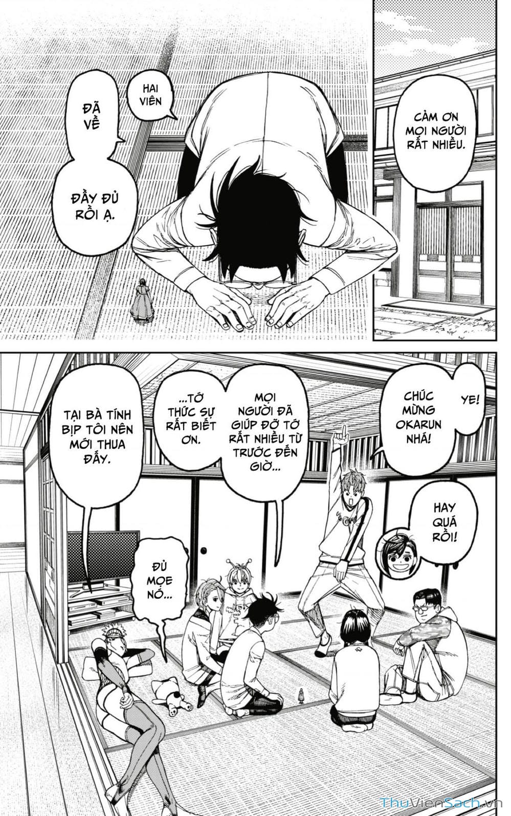 Truyện Tranh Vũ Trang Siêu Nhiên - Dandadan trang 6