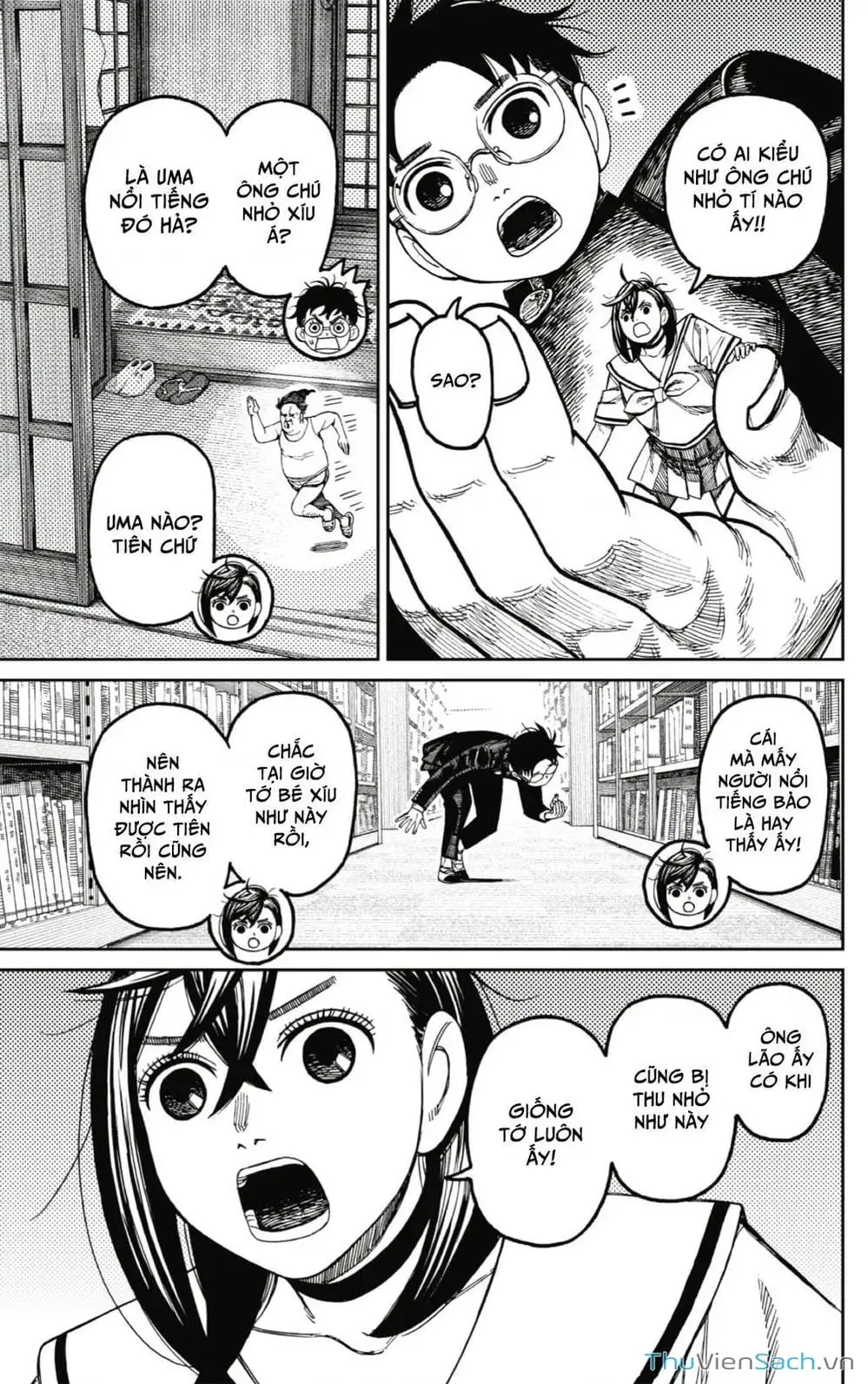 Truyện Tranh Vũ Trang Siêu Nhiên - Dandadan trang 6