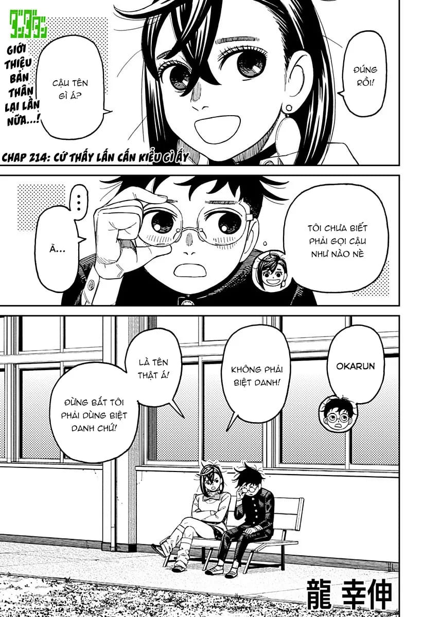 Truyện Tranh Vũ Trang Siêu Nhiên - Dandadan trang 6