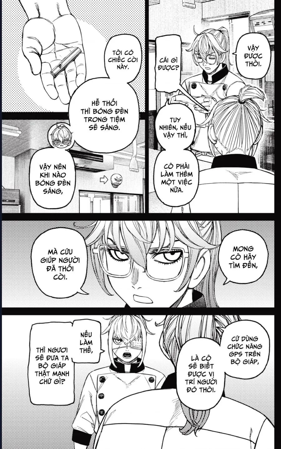 Truyện Tranh Vũ Trang Siêu Nhiên - Dandadan trang 6