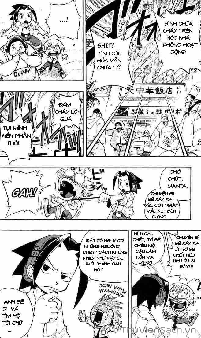 Truyện Tranh Vua Pháp Thuật - Shaman King trang 114