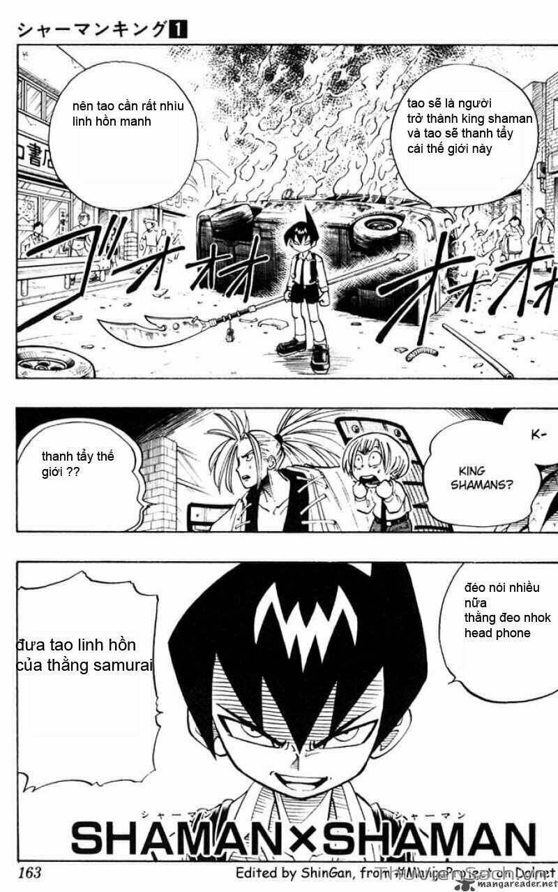 Truyện Tranh Vua Pháp Thuật - Shaman King trang 5
