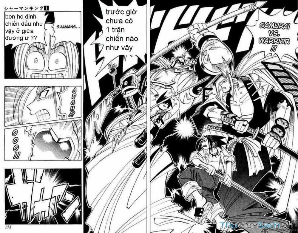 Truyện Tranh Vua Pháp Thuật - Shaman King trang 156