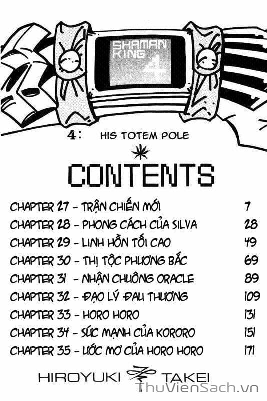 Truyện Tranh Vua Pháp Thuật - Shaman King trang 5