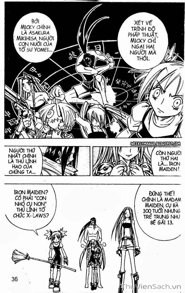 Truyện Tranh Vua Pháp Thuật - Shaman King trang 3186