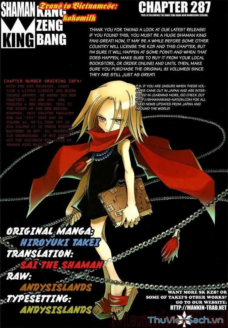 Truyện Tranh Vua Pháp Thuật - Shaman King trang 5524