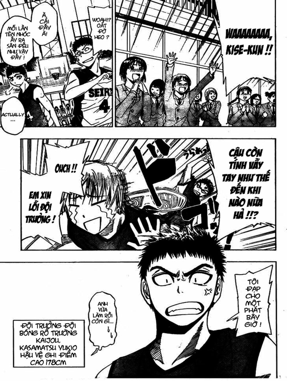 Truyện Tranh Vua Bóng Rổ - Kuroko’s Basketball trang 3