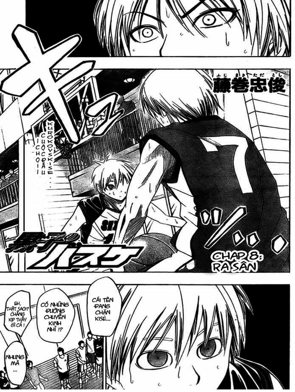 Truyện Tranh Vua Bóng Rổ - Kuroko’s Basketball trang 3