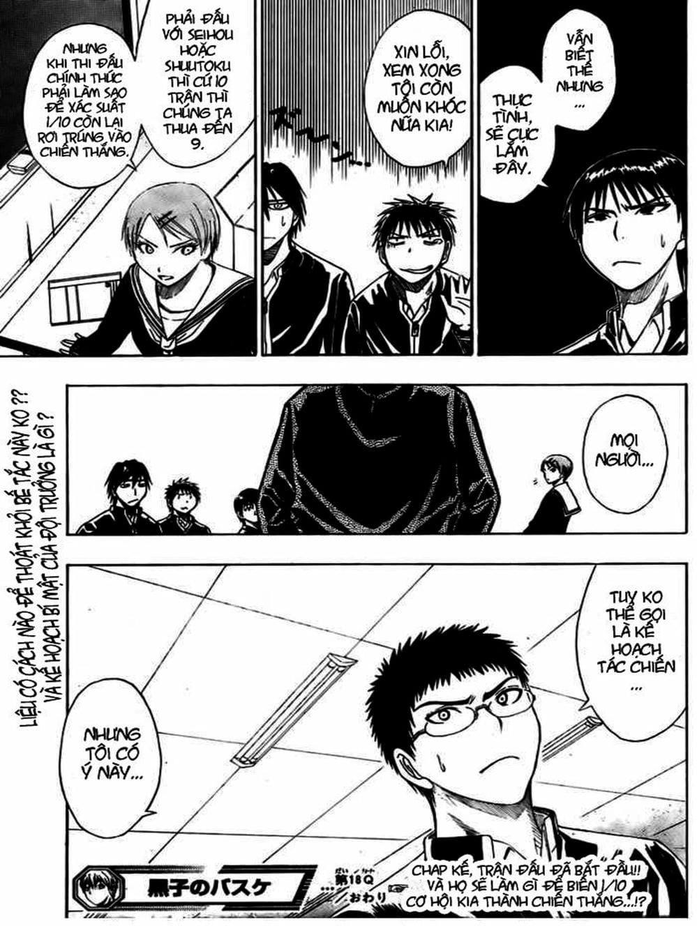 Truyện Tranh Vua Bóng Rổ - Kuroko’s Basketball trang 3