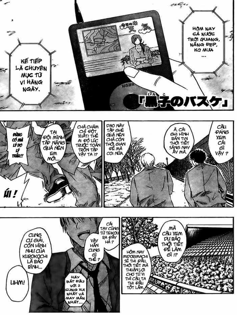 Truyện Tranh Vua Bóng Rổ - Kuroko’s Basketball trang 3
