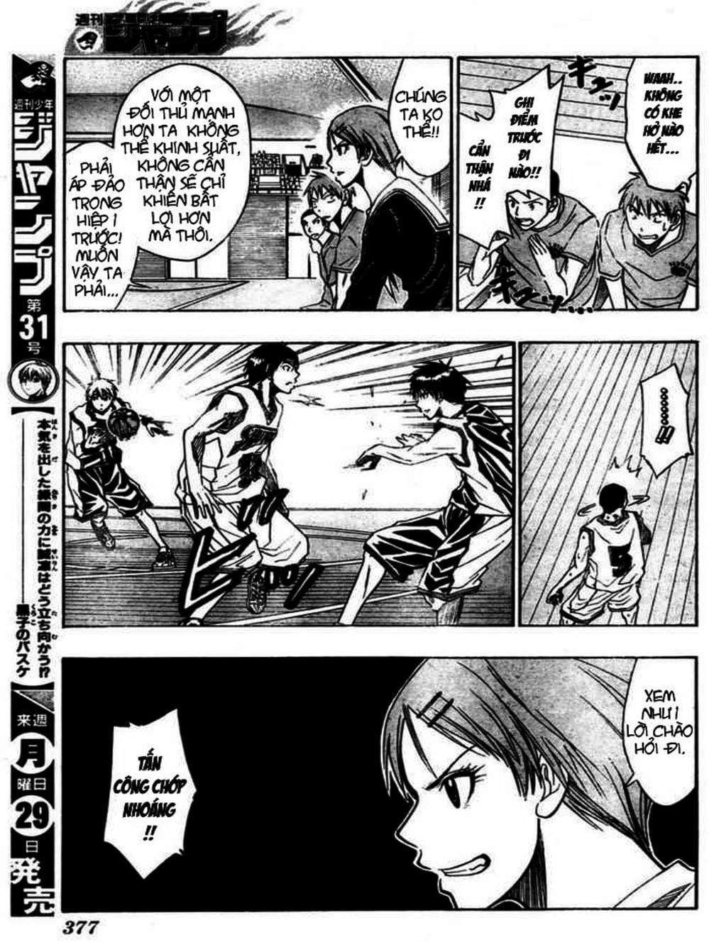 Truyện Tranh Vua Bóng Rổ - Kuroko’s Basketball trang 3
