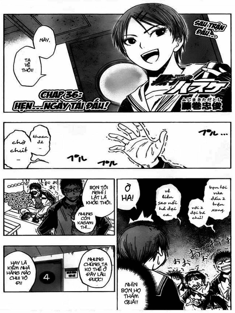 Truyện Tranh Vua Bóng Rổ - Kuroko’s Basketball trang 3