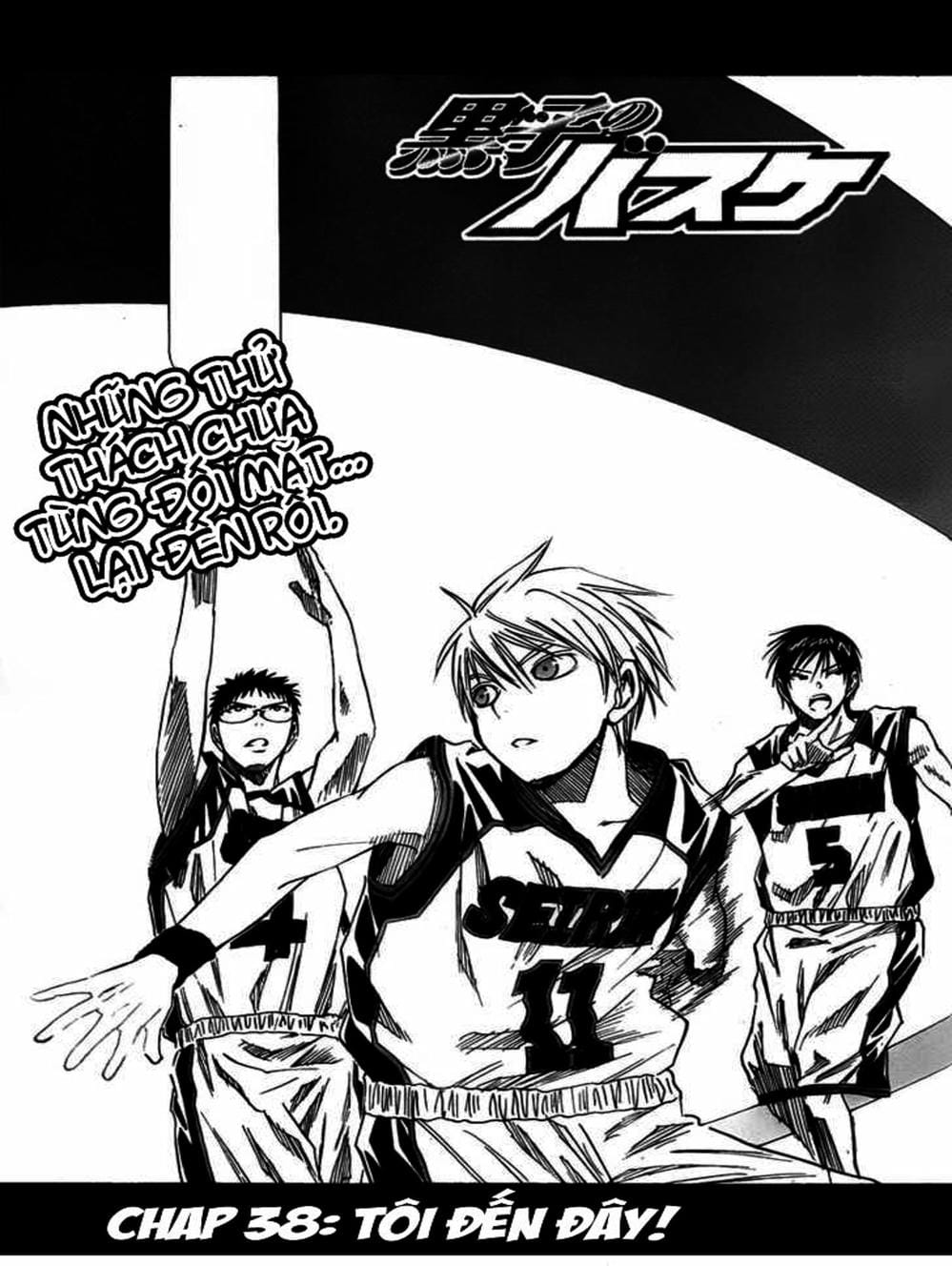 Truyện Tranh Vua Bóng Rổ - Kuroko’s Basketball trang 3