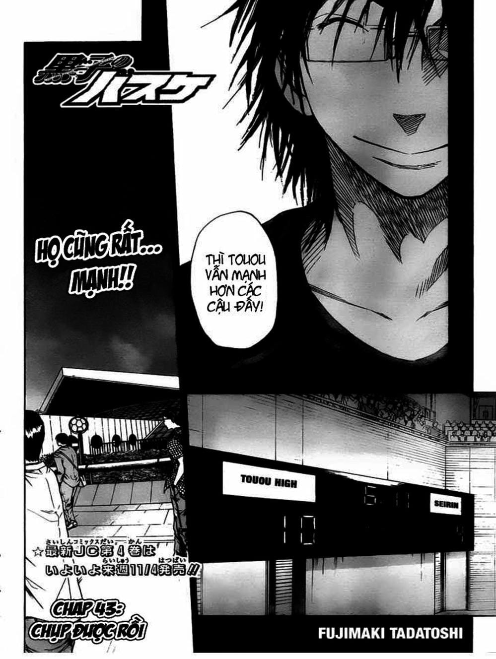 Truyện Tranh Vua Bóng Rổ - Kuroko’s Basketball trang 3