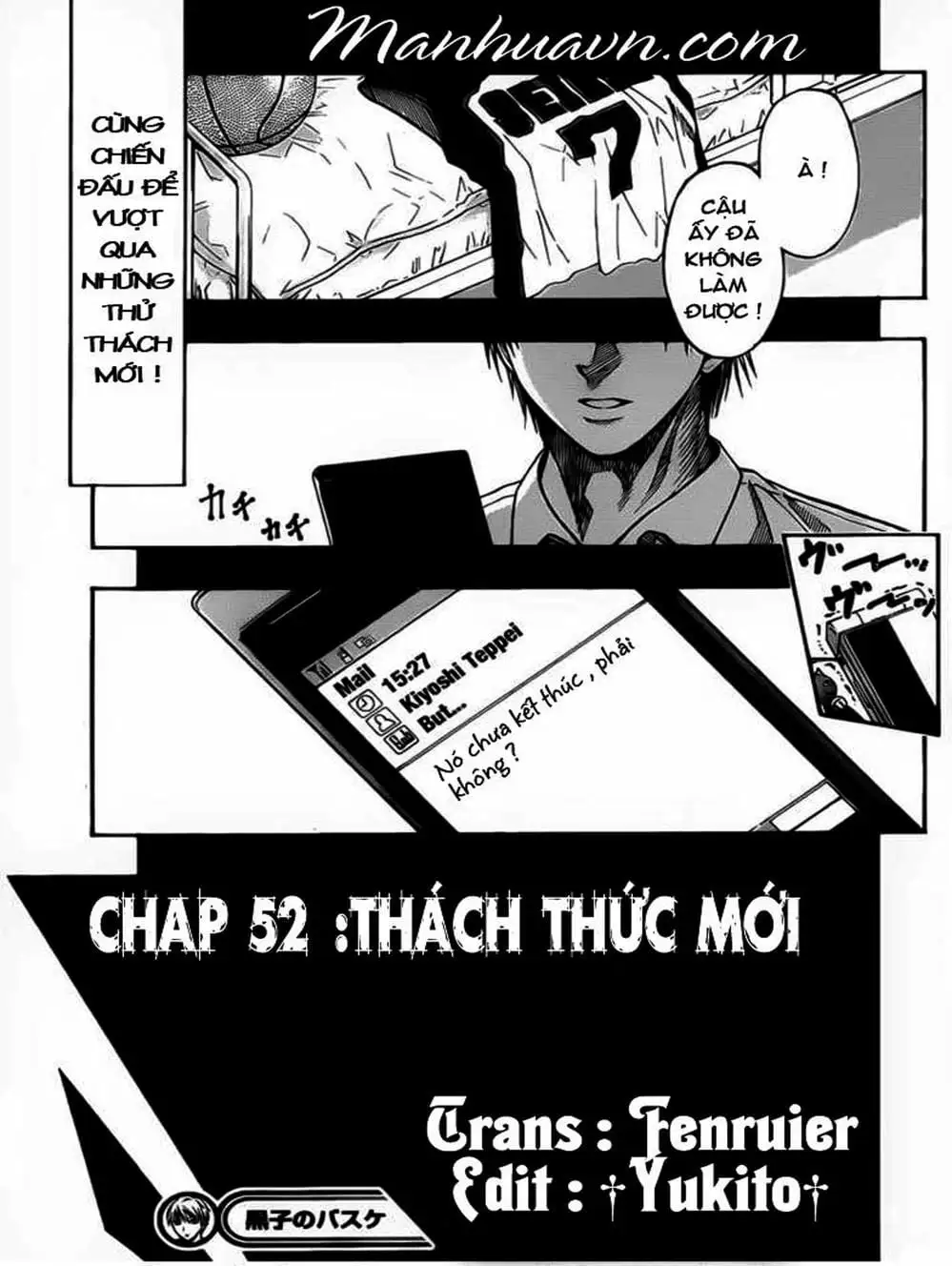 Truyện Tranh Vua Bóng Rổ - Kuroko’s Basketball trang 3