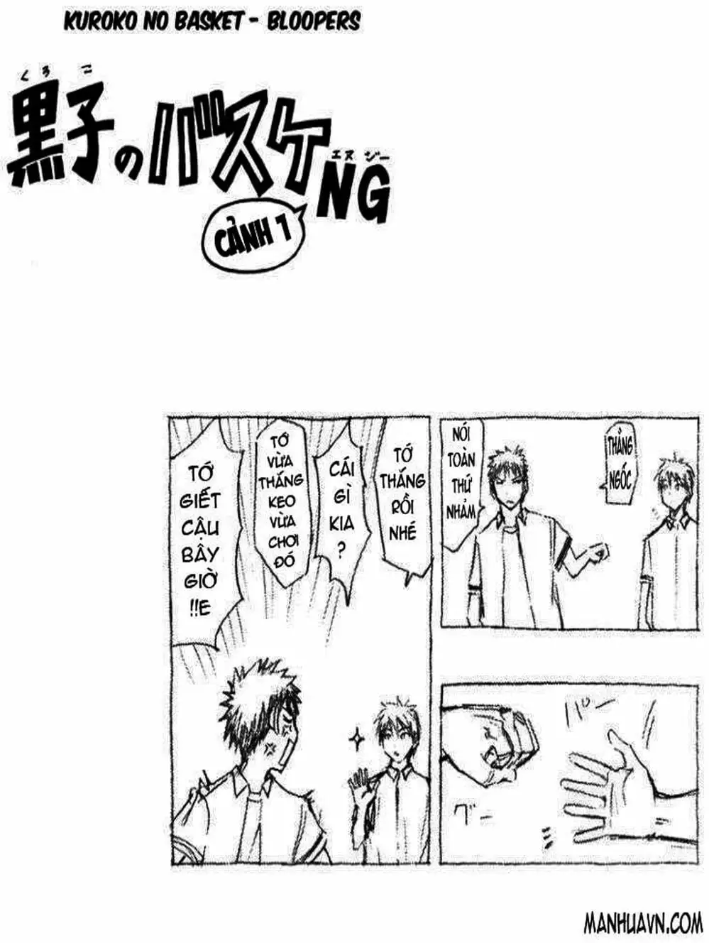 Truyện Tranh Vua Bóng Rổ - Kuroko’s Basketball trang 3