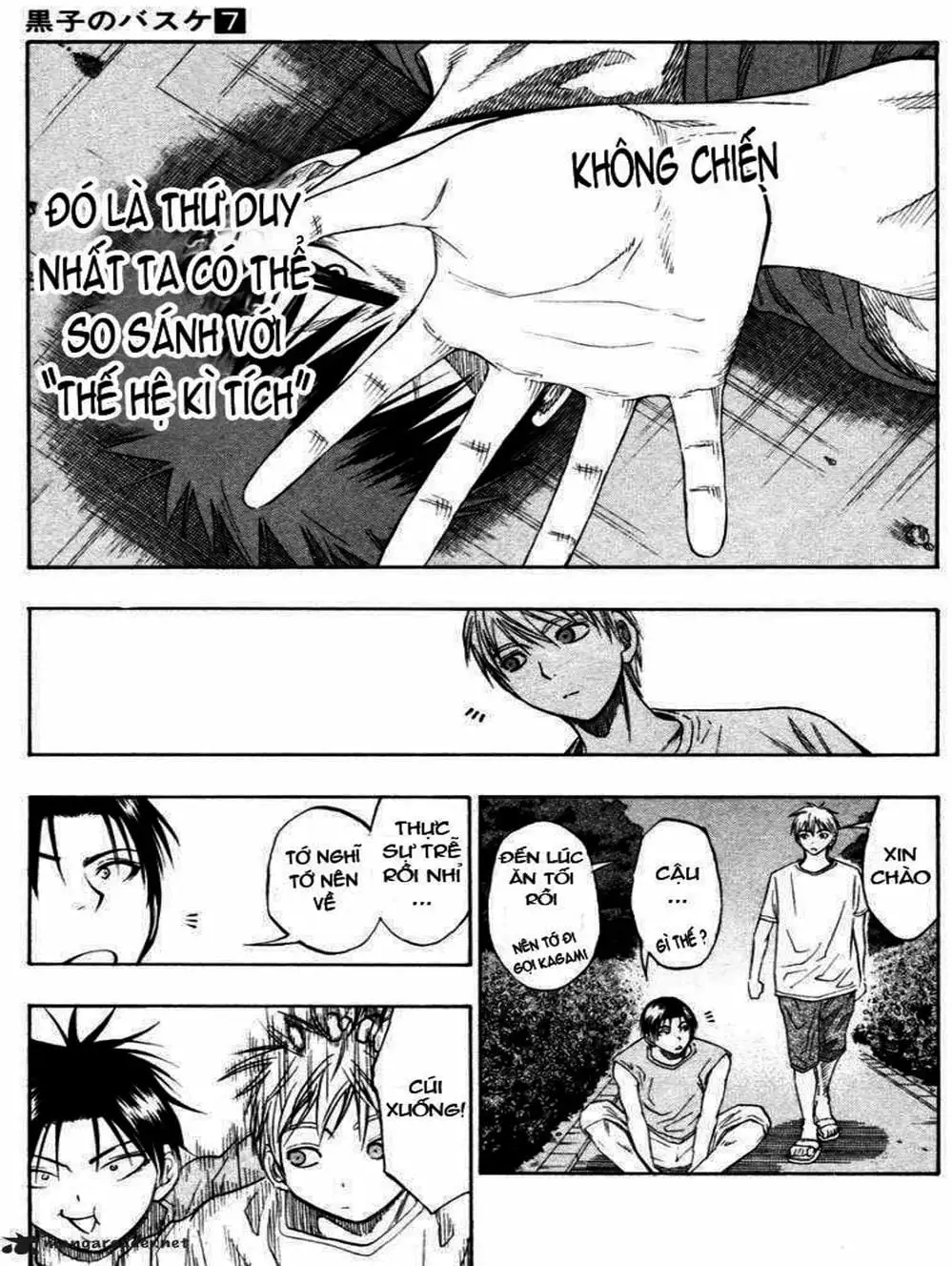Truyện Tranh Vua Bóng Rổ - Kuroko’s Basketball trang 3