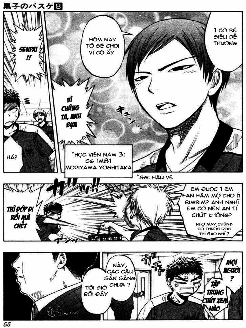 Truyện Tranh Vua Bóng Rổ - Kuroko’s Basketball trang 3