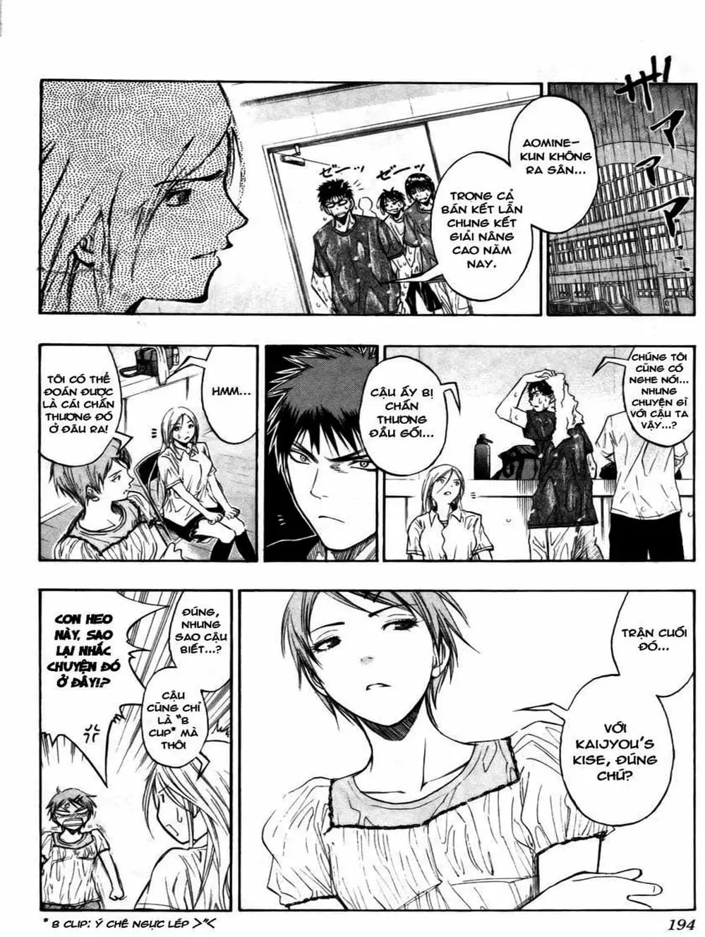 Truyện Tranh Vua Bóng Rổ - Kuroko’s Basketball trang 3