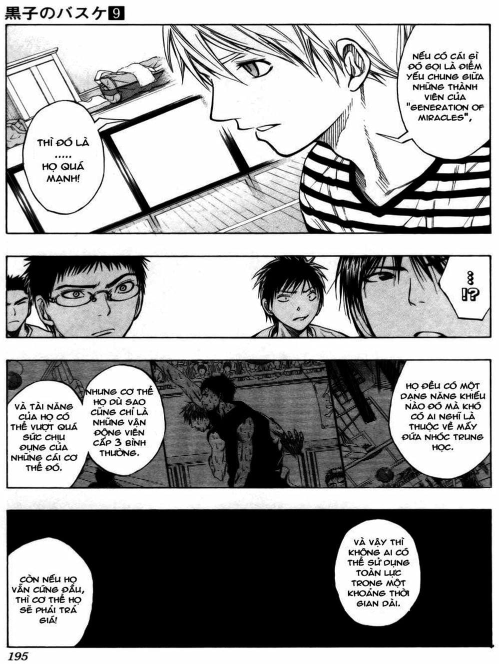 Truyện Tranh Vua Bóng Rổ - Kuroko’s Basketball trang 3