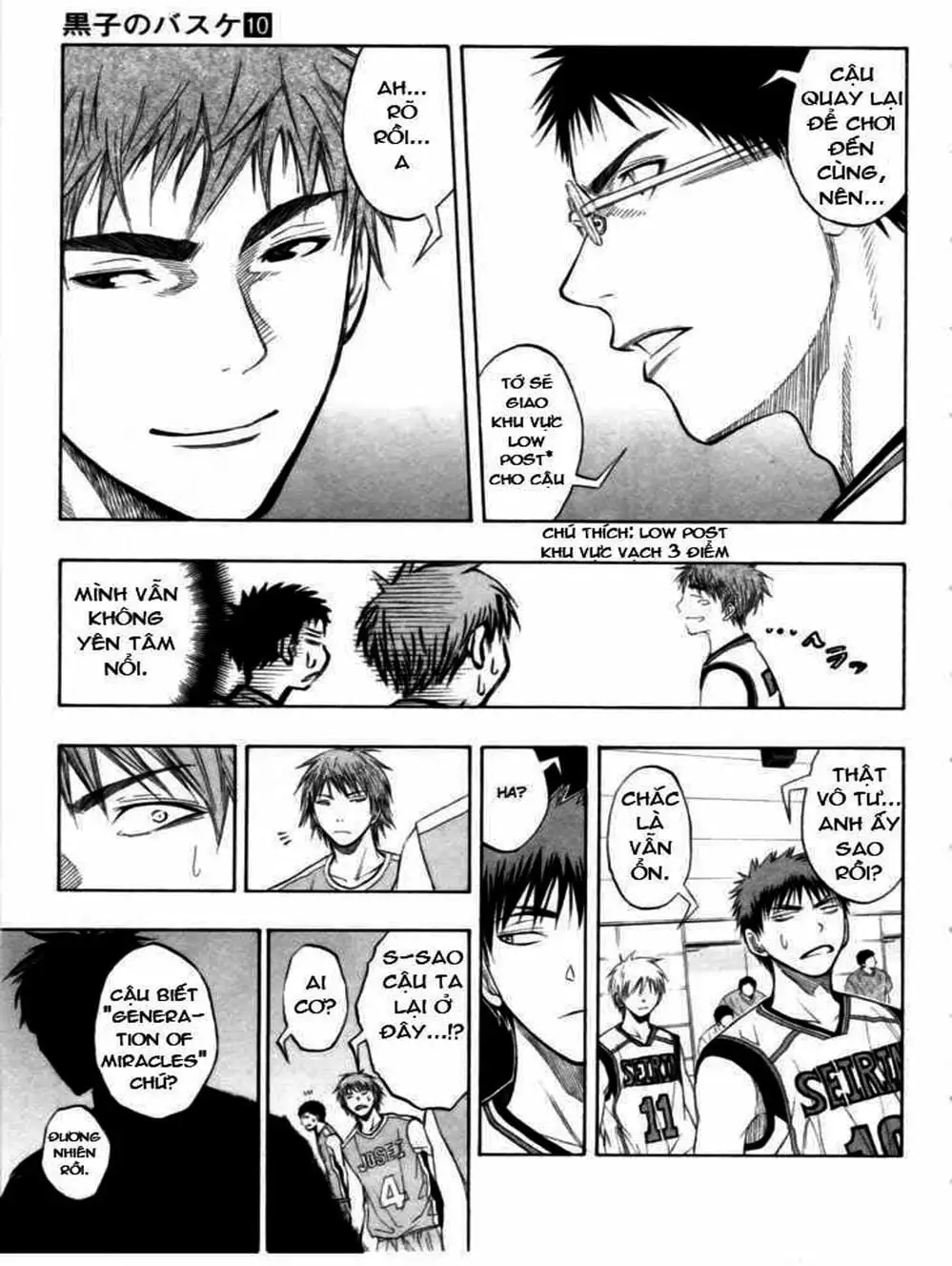 Truyện Tranh Vua Bóng Rổ - Kuroko’s Basketball trang 3