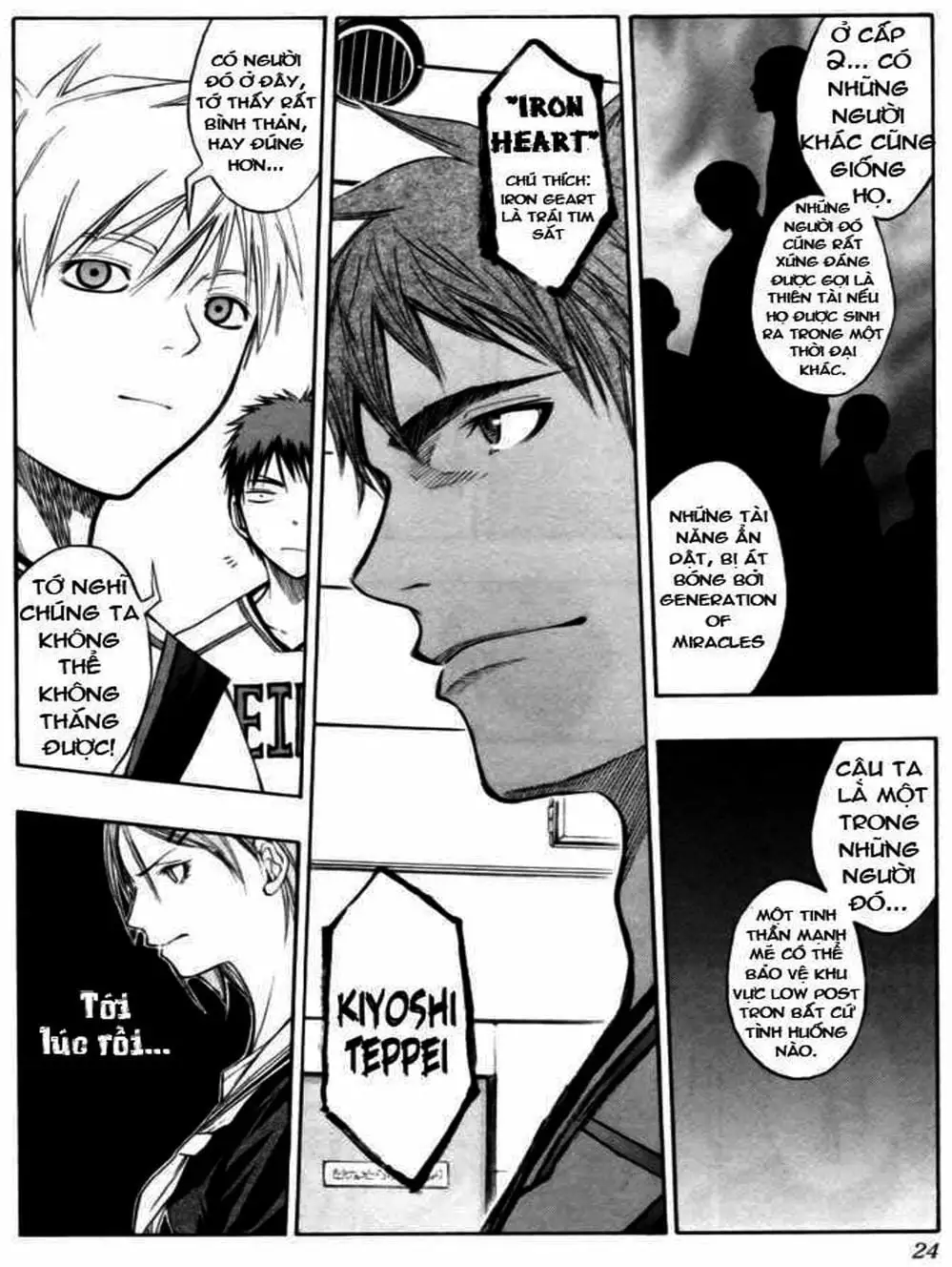 Truyện Tranh Vua Bóng Rổ - Kuroko’s Basketball trang 3