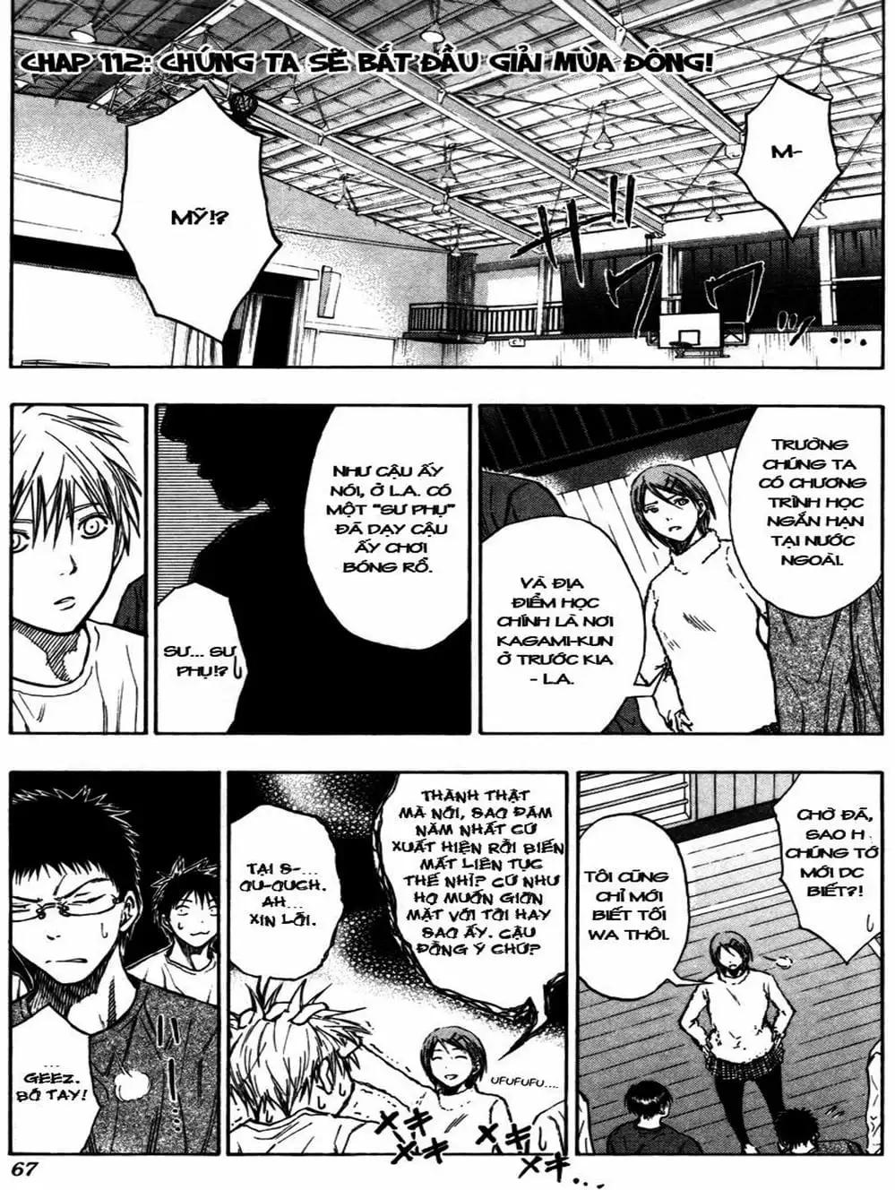 Truyện Tranh Vua Bóng Rổ - Kuroko’s Basketball trang 3