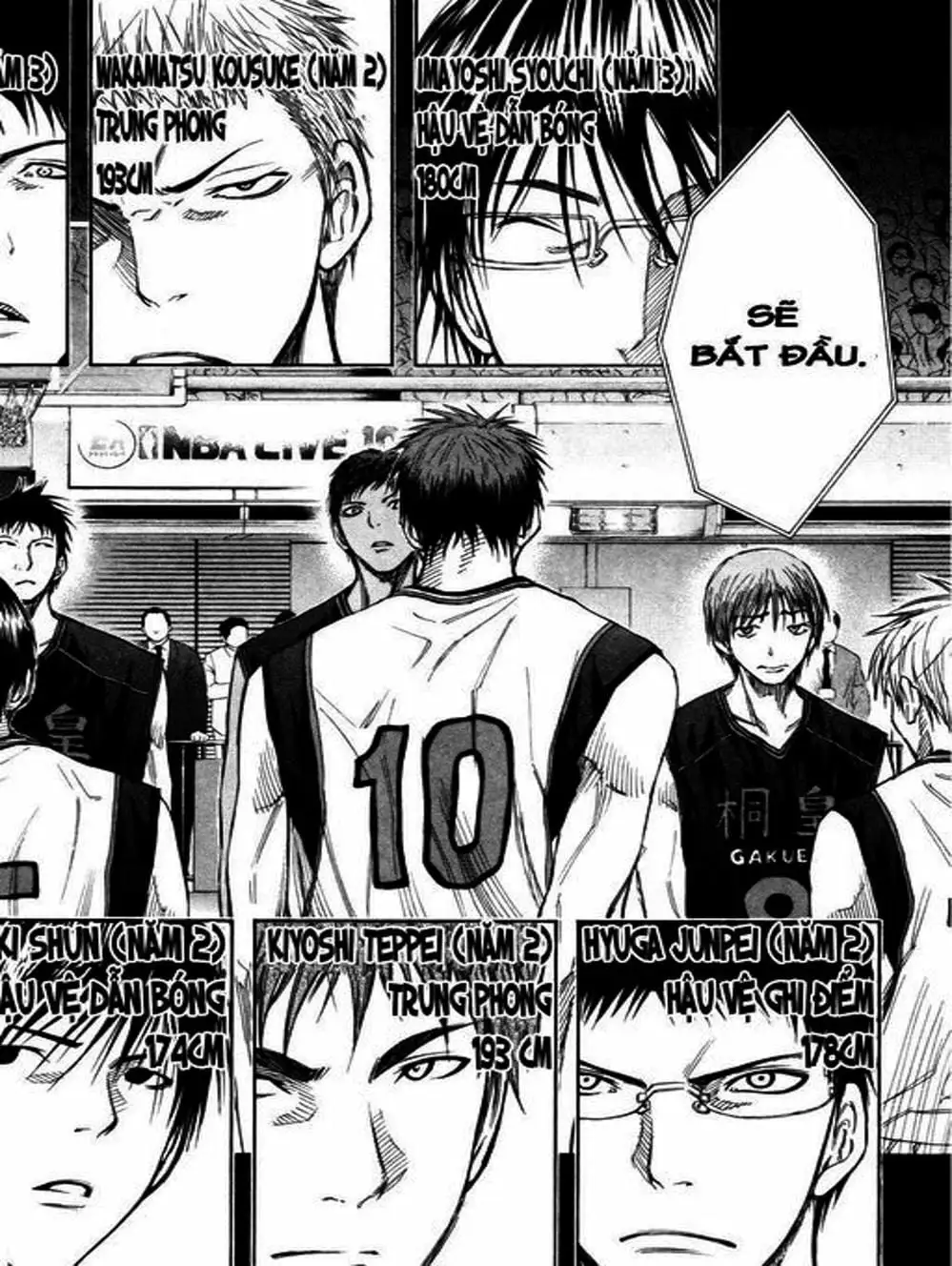 Truyện Tranh Vua Bóng Rổ - Kuroko’s Basketball trang 3
