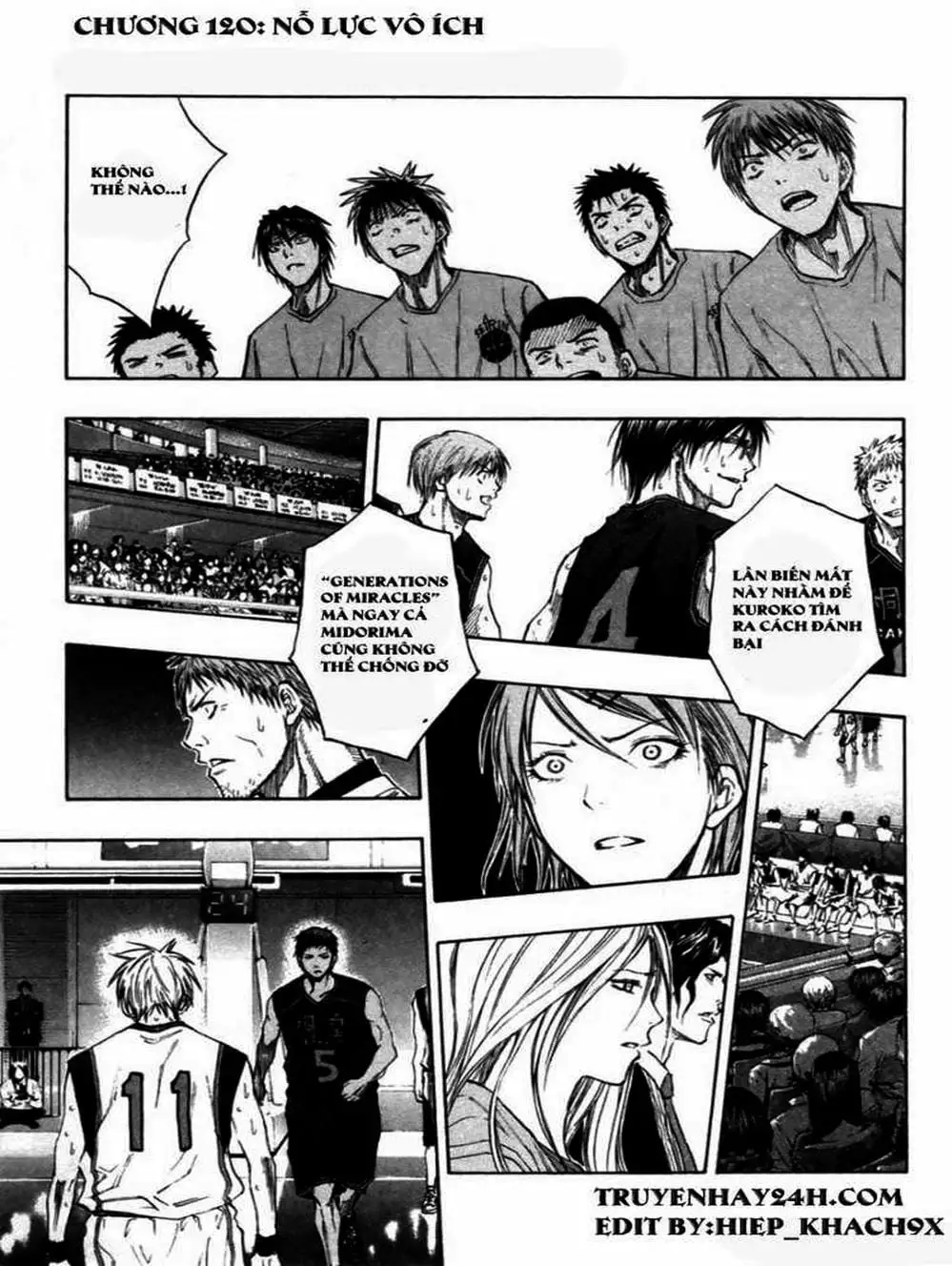 Truyện Tranh Vua Bóng Rổ - Kuroko’s Basketball trang 3