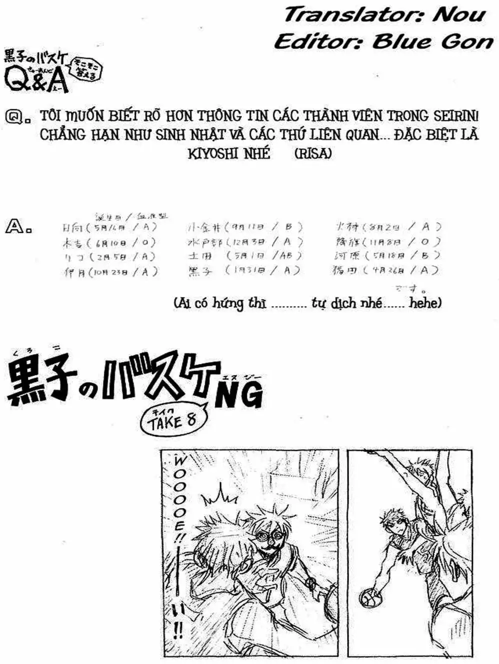 Truyện Tranh Vua Bóng Rổ - Kuroko’s Basketball trang 3